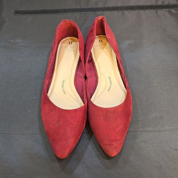 BRAND NEW TIME AND TRU WOMEN'S POINTED-TOES BALLET FLAT - Picture 3 of 16